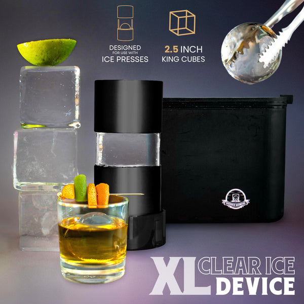 XL 2.5" Clear Ice Cube Maker