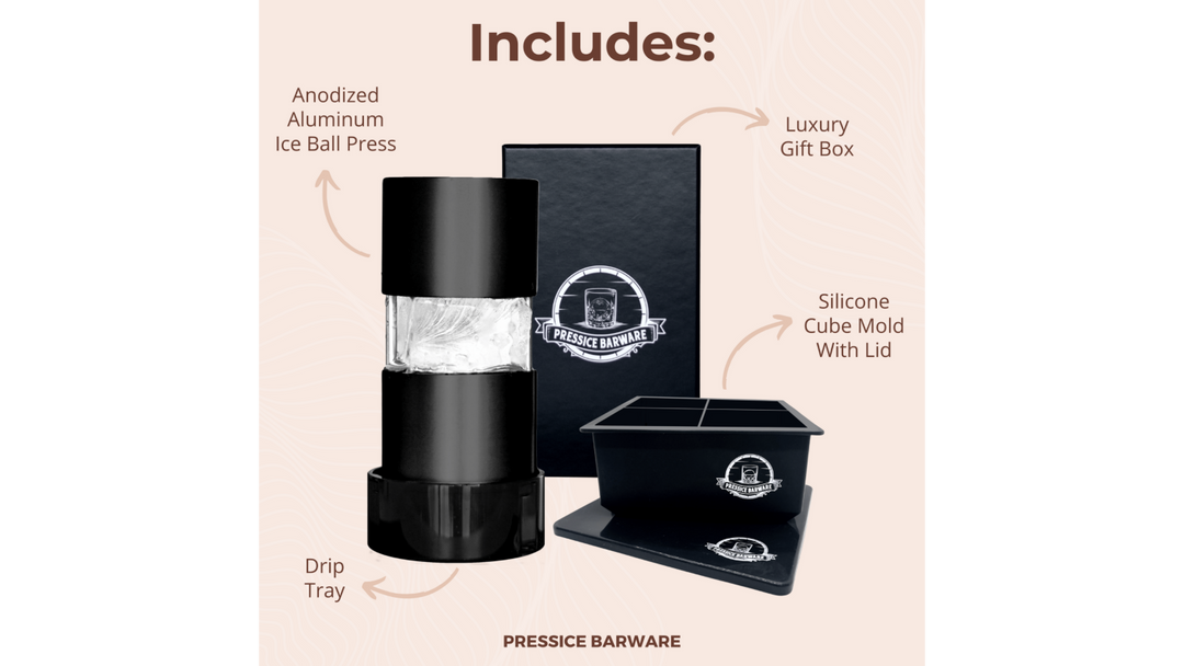 Ice Ball Press Pressice Barware