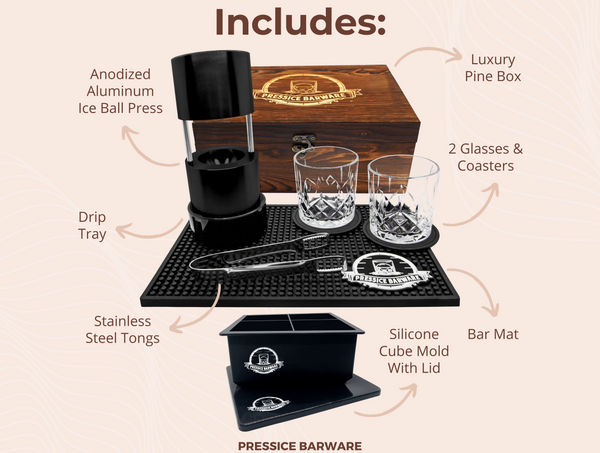 Ice Ball Press Kit – Pressice Barware